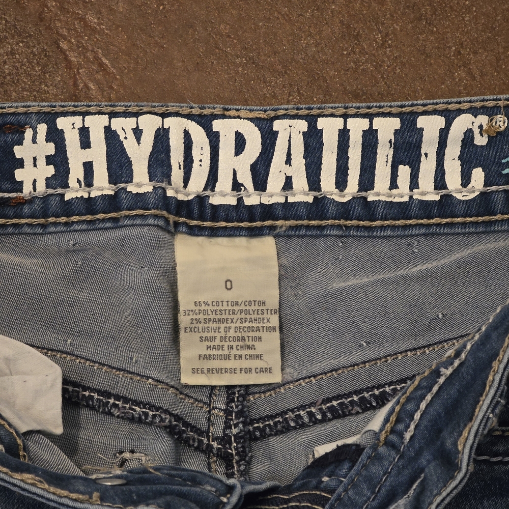 Hydraulic Women's Bailey Low Rise Jeans Size 0 - Picture 3 of 12